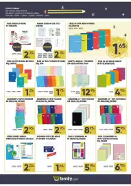 Catálogo Family Cash Página 16: Campus bloc a4 tapa blanda €1,25, Enri bloc a4 tapa plástico €1,75