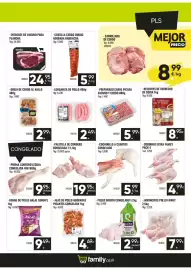 Catálogo Family Cash Página 3: Costilla cerdo duroc adobada barbacoa €5,99, Codorniz Extra Family €4,99