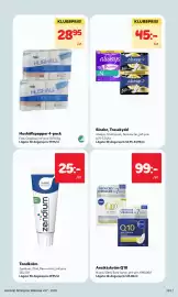 MatArket reklamblad vecka 37 Sida 15: Nivea Ansiktskräm Q10 €99,00, Fixa hushållspapper €28,95