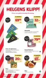 MatArket reklamblad vecka 37 Sida 16: Dalsjöfors fläskkarré €79,95, Mozzarella Granarolo €12,00