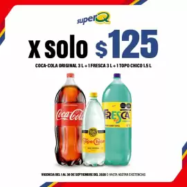 Catálogo Super Q Página 23: Coca-Cola Original Fresca Topo Chico