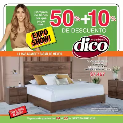 Muebles Dico (válido hasta 22-09)