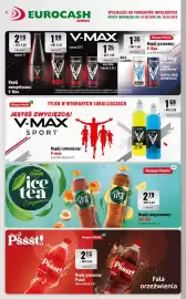 Eurocash gazetka Strona 9: Napój gazowany: V-Max €1,35, Napój gazowany: Pssst! COLA €2,15