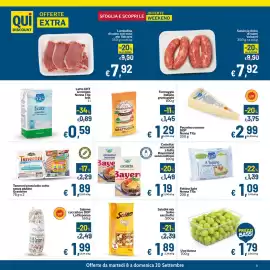 Volantino Qui Discount Pagina 9: Caciotta Bayernland €1,19, Fettine light Nonna Tita €1,09