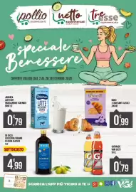 Volantino Netto Supermercati Pagina 1: Bauli croissant classico €0,99, Gatorade vari gusti €0,79