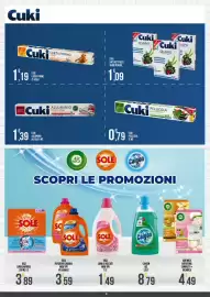 Volantino Netto Supermercati Pagina 15: Sole curalavatrice €3,89, Cuki alluminio €1,39