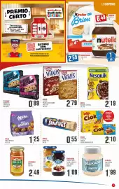 Volantino Maxipiù Pagina 17: Oro Ciok snack varie grammature €2,10, Milka mini animals €1,25