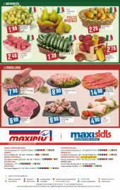 Volantino Maxipiù Pagina 24: Fettine di palettina di scottona €14,90, Fichi d'India €2,29