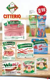 Volantino Maxipiù Pagina 7: Citterio gli Irresistibili Snack Salame & Grissini €0,99