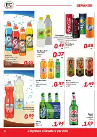 Volantino Pac Cash&Carry Pagina 12: Beck's Birra €1,09, San Benedetto Thè verde matcha €0,37