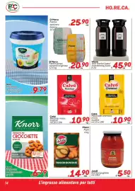 Volantino Pac Cash&Carry Pagina 14: Jaculli Bomba pugliese €5,50, Calvé Malonese cremosa €10,90