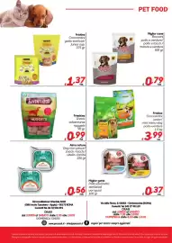 Volantino Pac Cash&Carry Pagina 20: Friskies Croccantini junior/mini menu dog €3,99, Frieskies Snack adventuros nuggets €0,99