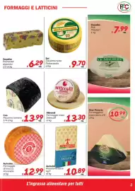 Volantino Pac Cash&Carry Pagina 3: Formaggio misto Settecolli Alibrandi €13,30, Auricchio Provolone dolce €10,89