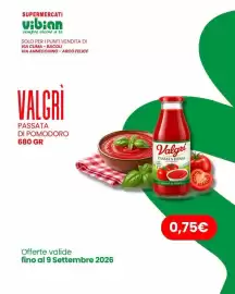 Volantino Vibian Pagina 3: Valgri passata di pomodoro €0,75