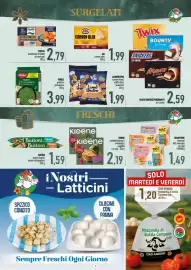 Volantino Ciro Amodio Pagina 7: AIA cordon bleu €1,99, Kioene cotolette/burger/miniburger vegetali €2,19