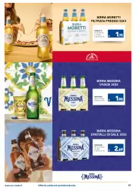 Volantino C+C Cash and Carry Pagina 17: Birra Messina Vivace €1,98, Birra Messina Cristalli di Sale €2,69