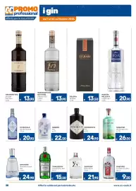 Volantino C+C Cash and Carry Pagina 20: Hendrick's Gin €24,90, Tanqueray London Dry Gin €15,50