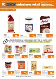 Volantino C+C Cash and Carry Pagina 26: Lavazza Caffè qualità oro €5,99, Le conserve della nonna €1,09