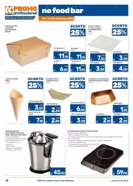 Volantino C+C Cash and Carry Pagina 30: Piastra induzione turbo 2000w €59,00, Vassoi in cartoncino antigrasso hot meal €1,95