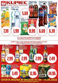 Kupiec gazetka Strona 4: Pepsi €6,69, Lay's Chipsy €8,99