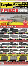 Surplus Furniture flyer Page 1