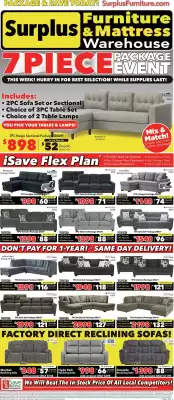 Surplus Furniture (valid until 28-09)