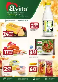 Avita gazetka tydzień 37 Strona 1: Kiełbasa Śląska extra JBB €17,99, Mieszanka Chińska Hortex €8,99