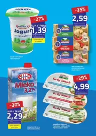 Hildebrandt gazetka Strona 9: Serek śmietankowy Twój Smak €4,99, Mleko UHT 3,2% Mlekovita €2,29