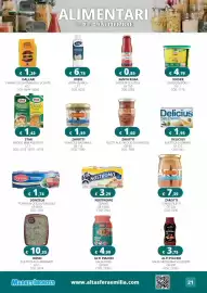 Volantino Altasfera Pagina 21: Debic Prima Bianca €6,78, Zarotti filetti alici in olio di girasole €1,60