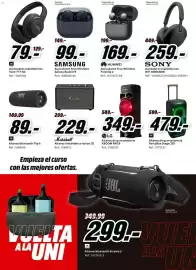 Folleto MediaMarkt Página 18: Samsung auriculares true wireless galaxy buds3 fe €99,00