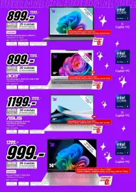 Folleto MediaMarkt Página 22: Lenovo Portátil IdeaPad Slim 3 15IPH11 €899,00, Lenovo Portátil YOGA 7 14ILL10 A €999,00