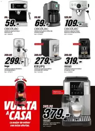Folleto MediaMarkt Página 25: Cecotec cafetera de goteo coffee 66 grind & dropa €69,00