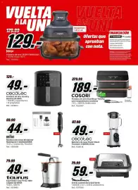 Folleto MediaMarkt Página 34: Taurus exprimidor easy press 1000 legend sq1000x €49,00