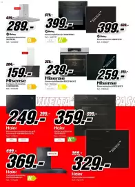 Folleto MediaMarkt Página 35: Balay campana decorativa 3bc097ex €289,00, Hisense campana decorativa ch6in6bxbg €159,00