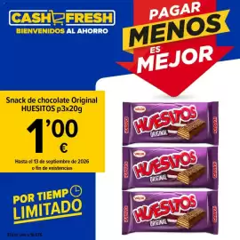 Folleto Cash Fresh semana 37 Página 1: Huesitos snack de chocolate original €1,00
