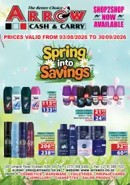 Arrow Cash And Carry catalogue Page 1: NIVEA BODY CREAM & LOTION ASSORTED €60,29, MUM Roll On Assorted €24,71