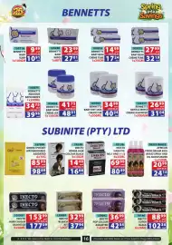 Arrow Cash And Carry catalogue Page 17: Bennetts Baby Wipes €23,49, Bennetts Baby Bum Creme Tube €14,99