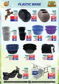 Arrow Cash And Carry catalogue Page 55: Elite Plastic Basin Recycle €6,99, Tressle Table 6FT Plastic €384,99
