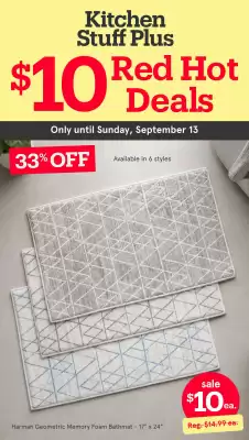 Kitchen Stuff Plus flyer
