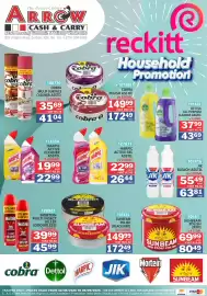 Arrow Cash And Carry catalogue week 36 Page 1: Dettol All Purpose Cleaner €37,99, SUNBEAM POLISH [BLACK/RED] €149,99