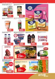 PRIVÁT akciós újság hét 37 Oldal 3: Nádudvari görög joghurt €269,00, Master Good csirkecomb €999,00
