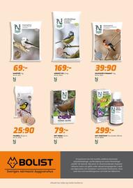 Bolist reklamblad Sida 8: Nelson Garden solrosfrö €39,90, Trico Garden Mot Hjortdjur €299,00
