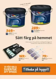 Bolist reklamblad Sida 4: Väggfärg Nordsjö Original €349,00, Nordsjö TAK- & VÄGGFÄRG Original €289,00