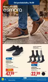 Lidl gazetka tydzień 38 Strona 24: ESMARA MEN Skarpetki męskie €22,99, ESMARA MEN Sneakersy męskie €47,99