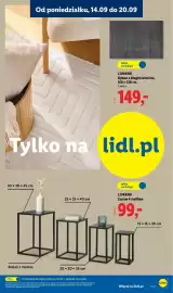Lidl gazetka tydzień 38 Strona 31: LIVARNO Dywan z długim włosiem €149,00, LIVARNO Zestaw 4 stolików €99,00