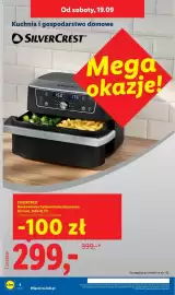 Lidl gazetka tydzień 38 Strona 4: SILVERCREST Dwukomorowa frytkownica bez tłuszczowa €299,00