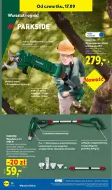 Lidl gazetka tydzień 38 Strona 40: Wypalarka 2 w 1 €59,00, Akumulatorowy sekator teleskopowy €279,00