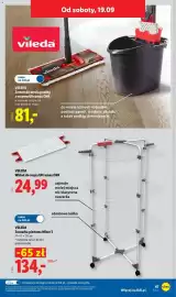 Lidl gazetka tydzień 38 Strona 57: VILEDA Zestaw do mycia podłóg z mopem Ultramax ONE €81,00