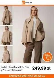Born2be gazetka Strona 5: Kurtka z bawełny w stylu parki z wysokim kołnierzem Born2be €249,99