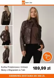 Born2be gazetka Strona 8: Kurtka przejściowa z imitacji skóry z wiązaniem w talii Born2be €189,99